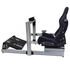 Telaio sedile abitacolo alluminio Sim Rig 2 simulatore di corse per eSport PS5 Xbox PC