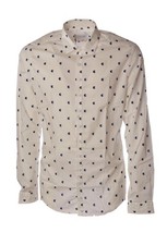 Camicia stampa uomo aglini - camicia, da