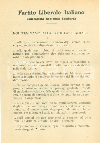 1945 milano partito liberale - 1945,