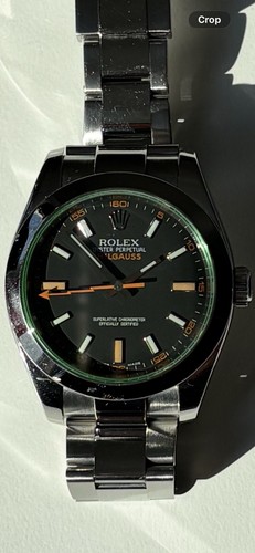 Rolex milgauss 116400gv - milgauss, 116400gv-