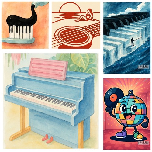 Poster musica vintage - musica,