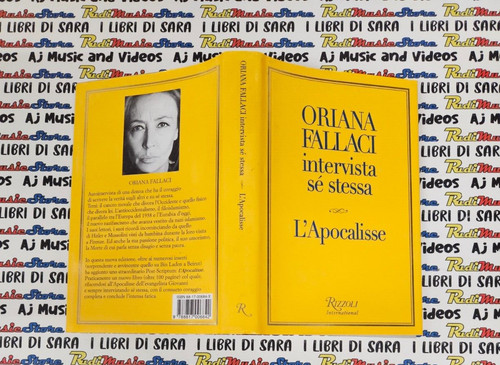 Book libro oriana fallaci - oriana,