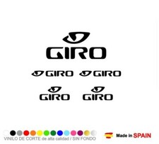 5 Pegatinas Vinilo GIRO Bici