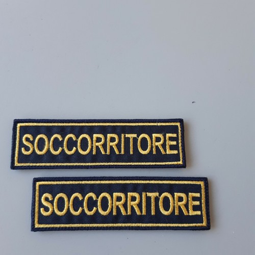Patch croce rossa soccorritore - rossa,