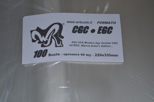 100 buste cgc egc - 100, "cgc