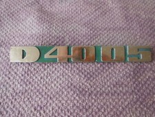 targhetta trattore deutz D4005