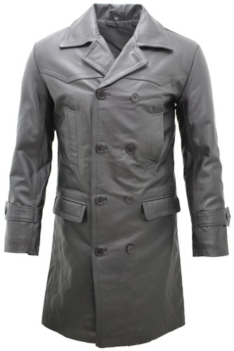 Giacca pelle vacca nera - in,
