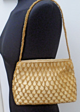 BORSA ELEGANTE ORO BORSETTA spalla donna dorata Moda Fashion Offerte