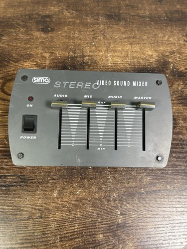 Sima video sound mixer - sound,