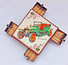 Rolls-Royce Silver Ghost del 1909 porcellana portafiammiferi fiammiferi