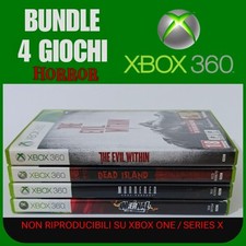 BUNDLE 4 giochi XBOX -The Evil Within Dead Island Murdered Soul Sospect Infernal