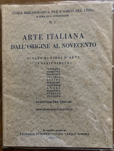 Arte italiana dall origine - italiana, al