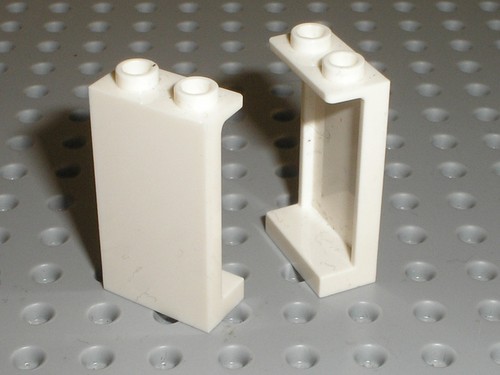 Lego white panels 87544 - white,