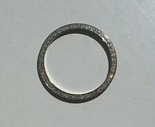 LUNETTA Bezel custom Oro Bianco 14kt con Diamanti per ROLEX Datejust (zaffiro)