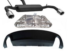 Alfa Romeo Giulietta 1.4TB Scarico doppia uscita dx+sx 100 mm DAM e Paracalore