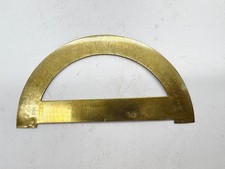ANTIQUE BRASS PROTRACTOR