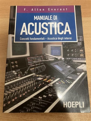 Libro manuale acustica - -,