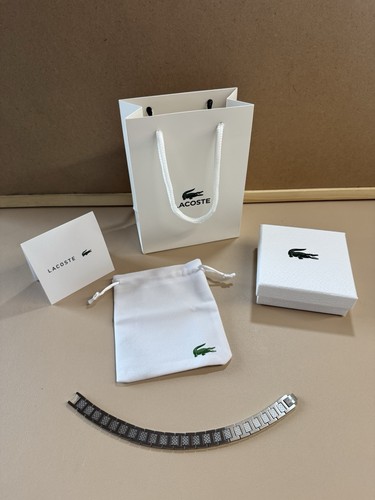 Lacoste braccialetto maglie - a,
