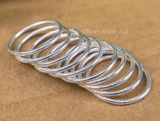 Set di 10 anelli impilabili in