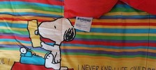 Snoopy trapunta singola bambini DISNEY