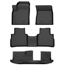 Floor Mats 3 Rows Liner For