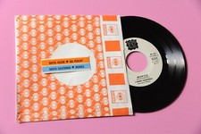 "MATIA BAZAR MA PERCHE SANTO CALIFORNIA MONICA 7"" 45 STICKER JUKE BOX STRIP"