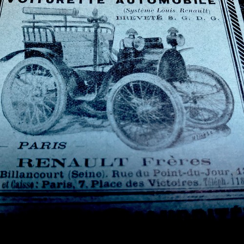 Renault automobile - 1.,