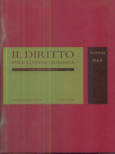 Diritto enciclopedia - il,