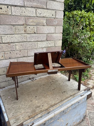 Antique serving tray - antique, bed