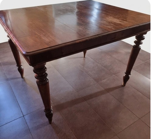 Tavolo noce con sedie - sedie,