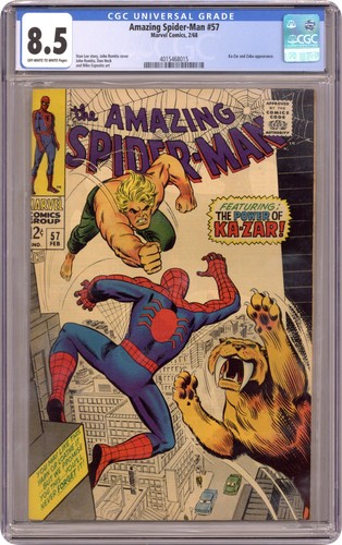 Amazing spider man cgc 8 - amazing, 8.5