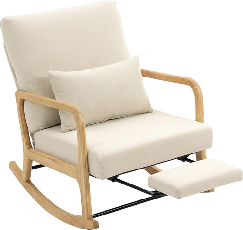 Sedia dondolo velluto - velluto, a