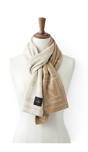 Fendi sciarpa donna lana - donna, in