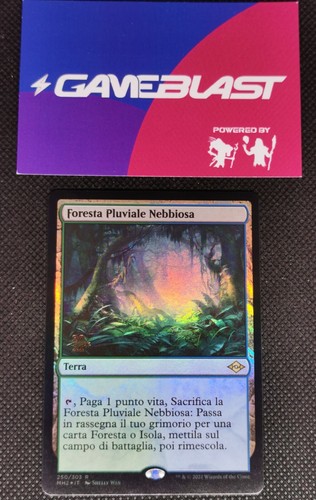 Mtg misty rainforest modern - mtg,