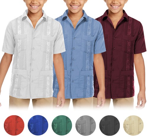 Camicia guayabera ragazzo - guayabera,