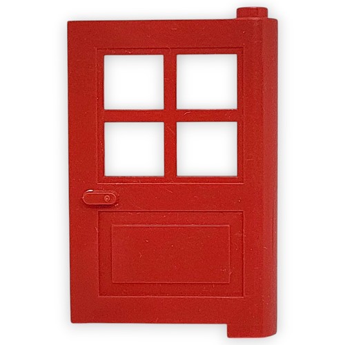 Lego porta finestre rosso - porta,