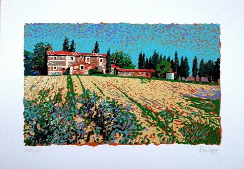 Pino cappugi serigrafia - pino,