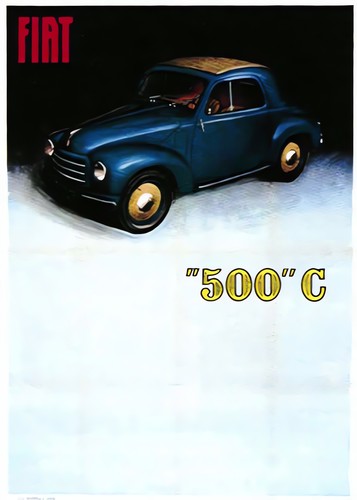 Poster pubblicità auto - poster,