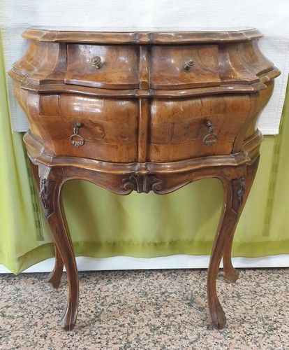 Comodino veneziano bombato - veneziano,