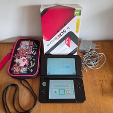 Console Nintendo 3DS XL ROSSO con SCATOLA e CUSTODIA
