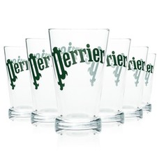 6 bicchieri acqua Perrier long