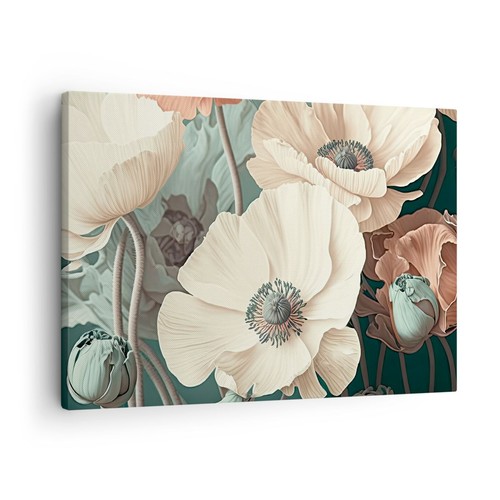 Quadro tela 70x50cm - 70x50cm, fiori