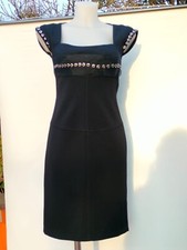 Gattinoni abito nero da donna tubino