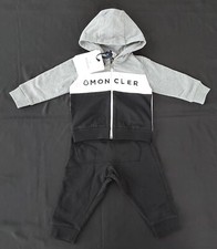 NWT NEW MONCLER boys black and