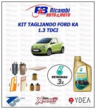 KIT TAGLIANDO FORD KA 1.3 TDCI 2008 - 4 FILTRI  3 LITRI PETRONAS SYNTIUM 5W40