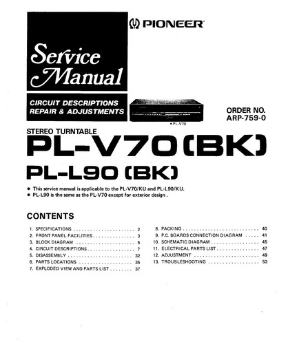 Servizio manuale istruzioni - servizio, di
