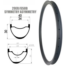 Cerchio in carbonio tubeless