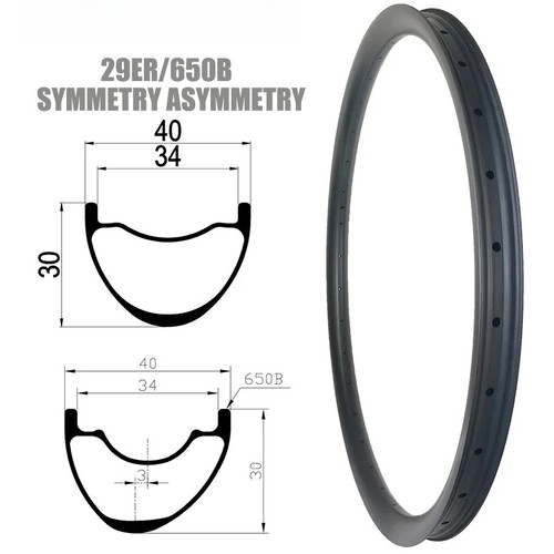 Cerchio carbonio tubeless - carbonio,