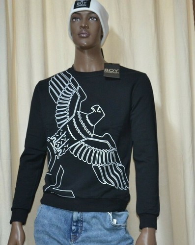 Felpa nera boy - nera,