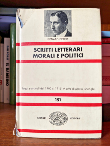 Renato serra scritti letterari - renato,